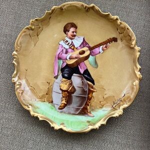 Vintage Coronet/France Troubadour Image Plate